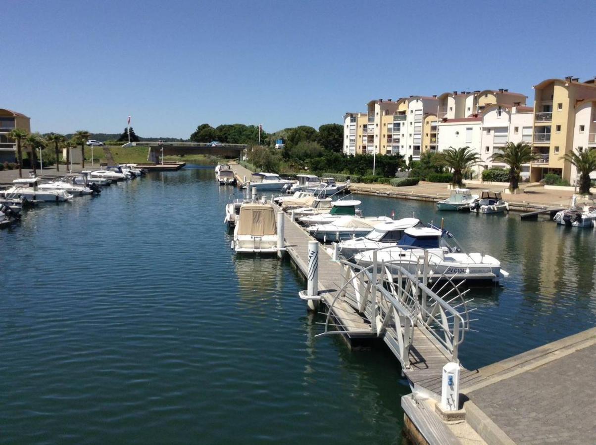 Studio Sur Le Port, Climatisation, Wifi, Piscine, Lave-Linge Gruissan Exterior foto